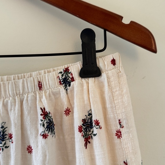 Max Studio Boho Floral Tiered Maxi Skirt Prairie Cottagecore S - Picture 5 of 14